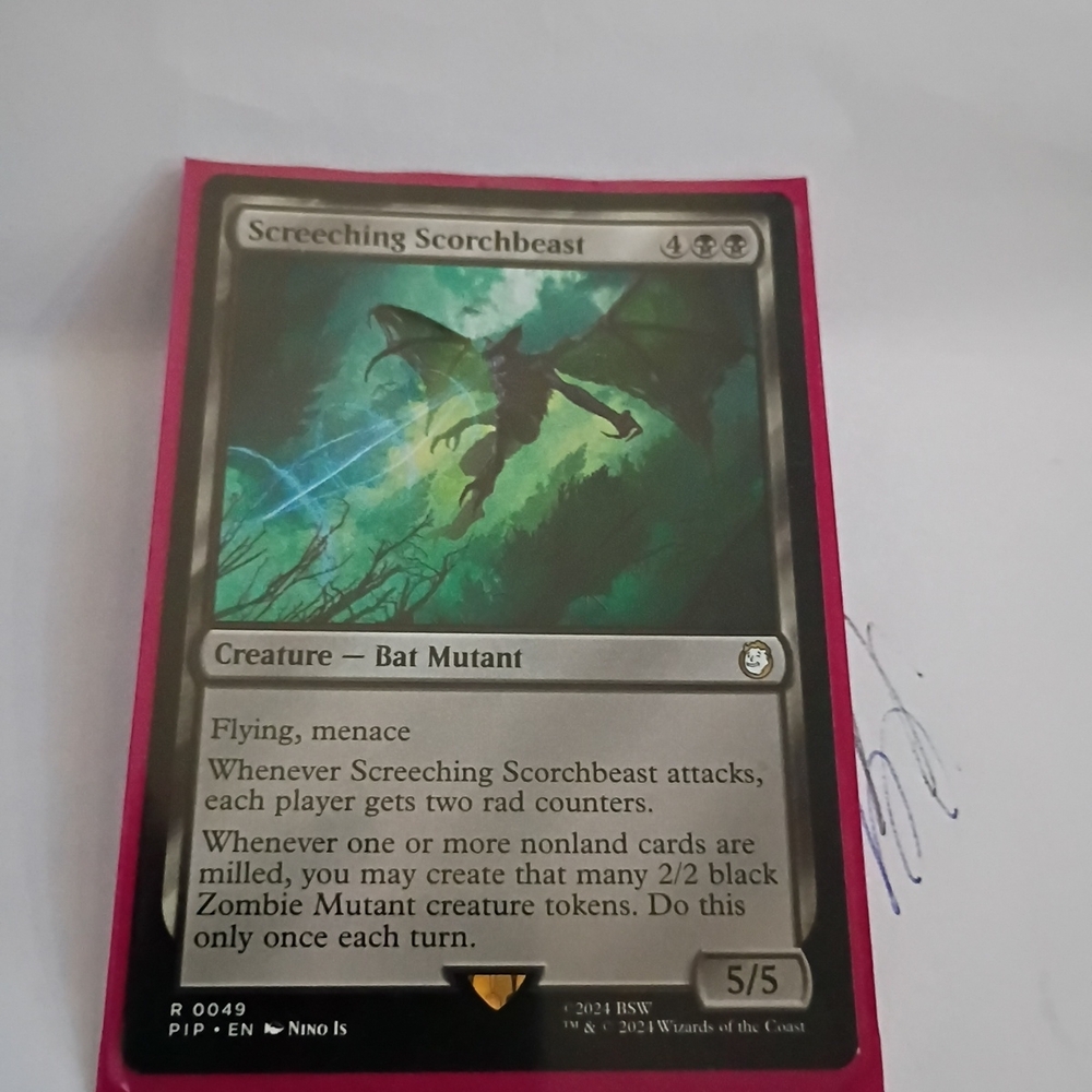 Screeching Scorchbeast Card